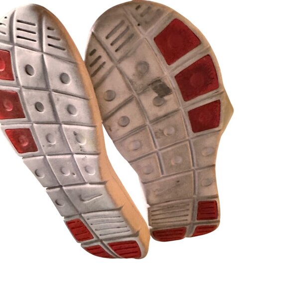 Nike 7M Womens Comfort Thong Sandals Gray/Red Size 8 Casual Flip-Flop Shoes - Picture 8 of 9